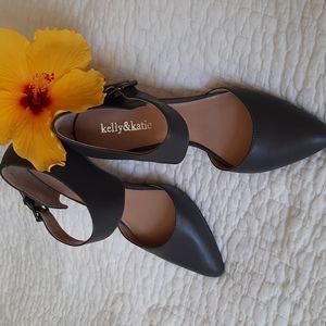 Gorgeous steel grey     kelly & katie heels